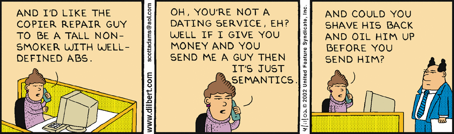 Dilbert Cartoon
